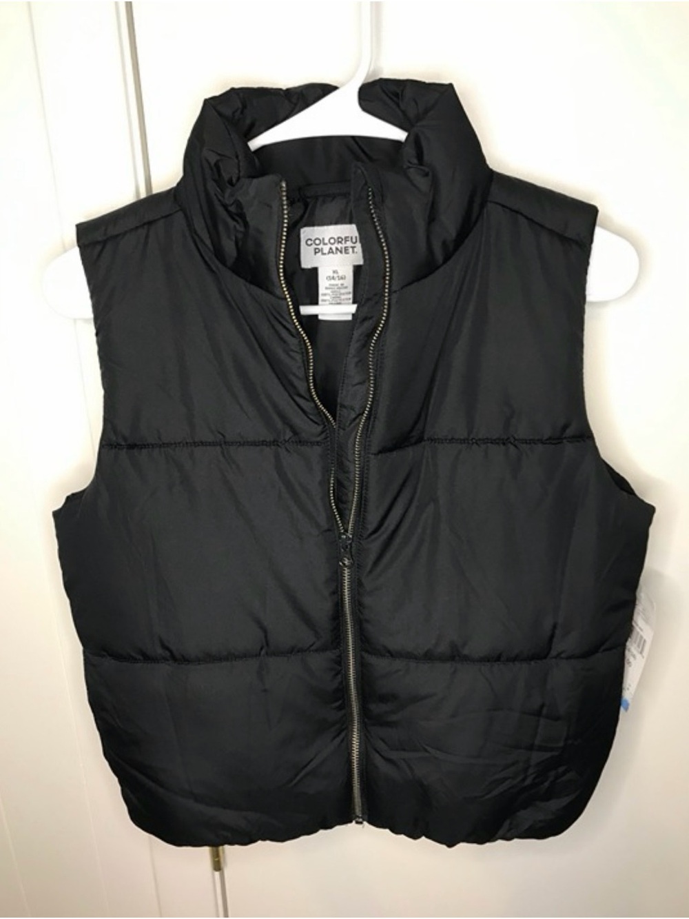 Colorful Planet Kids Black Puffer Vest